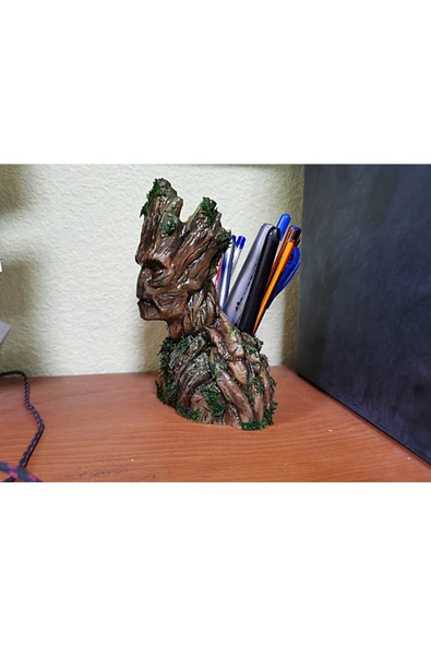 TuransoyCraft Groot Figür Kalemlik 12 Cm - Resim 3