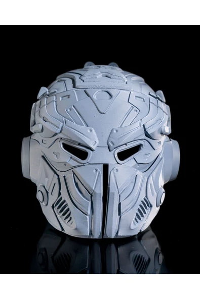 TuransoyCraft Cadılar Bayramı Predator Yalnız Kurt Maskesi Cosplay Predator Maske 24CM Giyilebilir ürün görseli 1