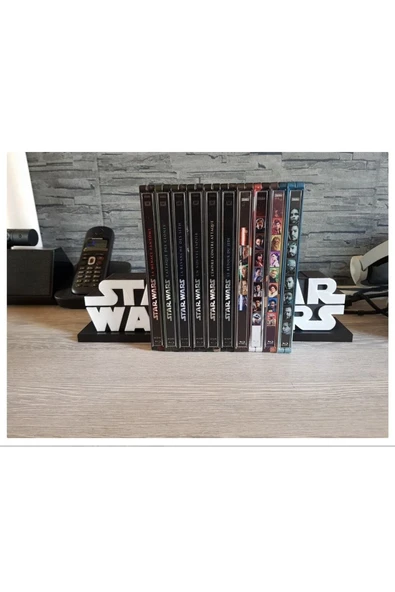 TuransoyCraft Star Wars Kitap Desteği Raf Için Kitap Tutucu ürün görseli 1