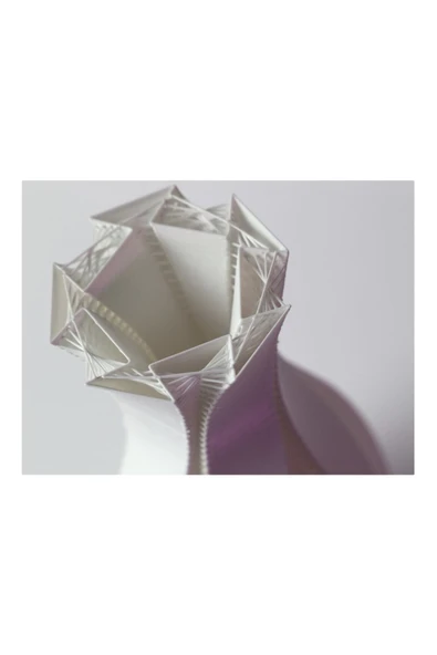 TuransoyCraft Twisted Modern Vazo - Resim 2