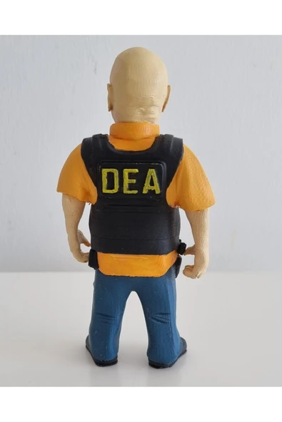 Plasteel Hank Schrader/ Breaking Bad / Figür - Resim 4