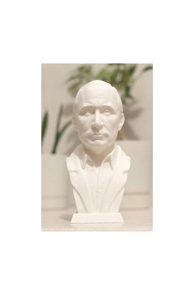 TuransoyCraft Vladimir Putin Büst 15cm - Resim 4