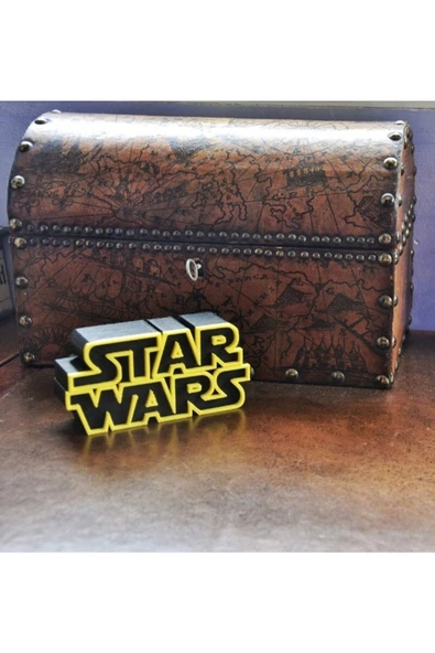 TuransoyCraft Star Wars Logo Standı 20cm - Resim 4