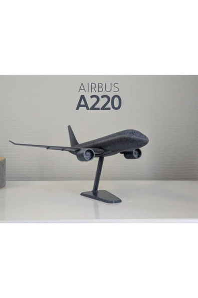 TuransoyCraft Aırbus A220 Model Uçak (büyük Boy) ürün görseli 1