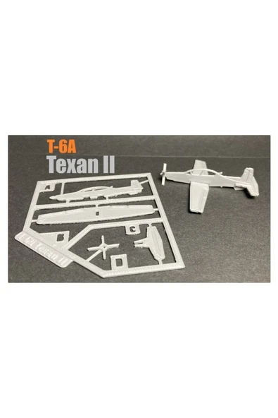 TuransoyCraft Beechcraft T-6a Texan Iı Maket Uçak Kartı ürün görseli 1