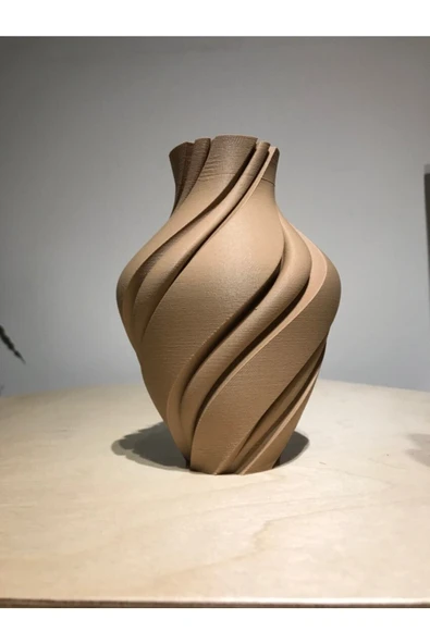 TuransoyCraft Cappadocia Dekoratif Modern Vazo 18 Cm ürün görseli 1