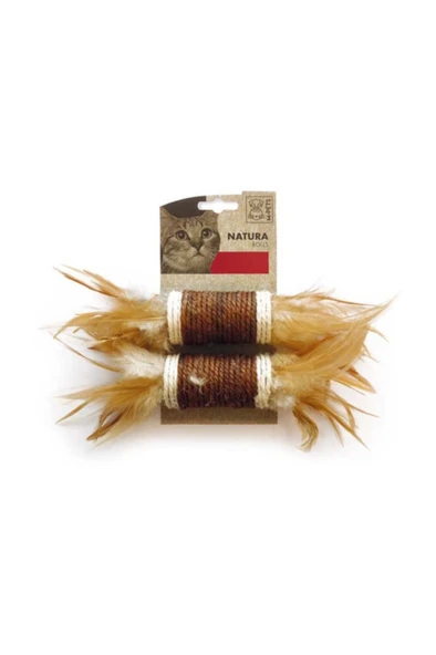 M-Pets Natura Rolls Kedi Oyuncağı  Mix Color ürün görseli 1