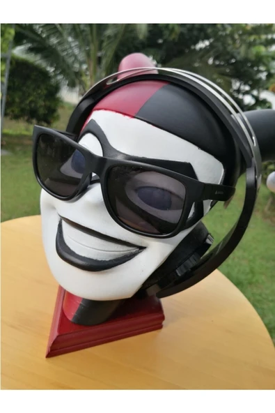 TuransoyCraft Harley Quinn Kulaklık Standı 24 Cm ürün görseli 1