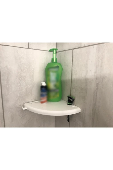TuransoyCraft Köşe Duş Içi Raf Şampuanlık Sabunluk ürün görseli 1