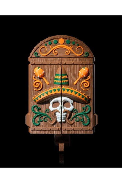 TuransoyCraft Cadılar Bayramı Askı Halloween Askı Mariachi Portmanto Cadılar Bayramı Portmanto 19CM ürün görseli 1