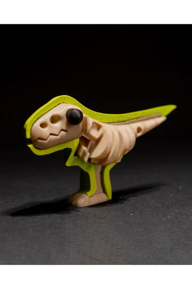 TuransoyCraft Eğitici & Öğretici T-rex Iskelet Puzzle ürün görseli 1