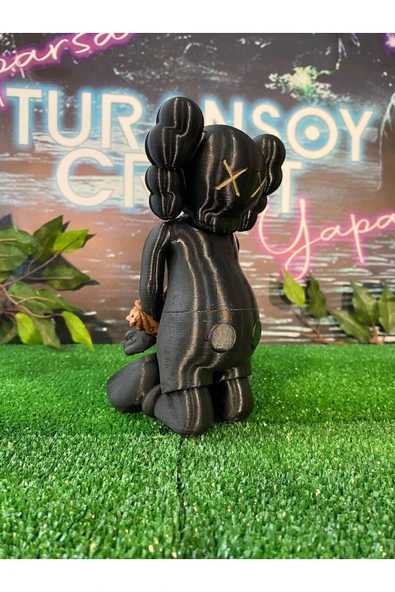 TuransoyCraft Kaws Hostages Boyalı Figür 20 CM BOY ürün görseli 1