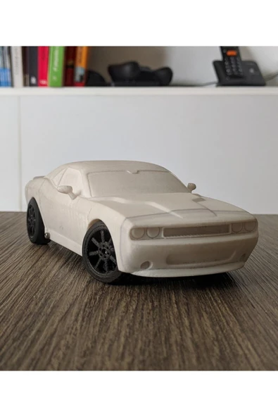 TuransoyCraft Dodge Challenger Model Araba Biblo ürün görseli 1