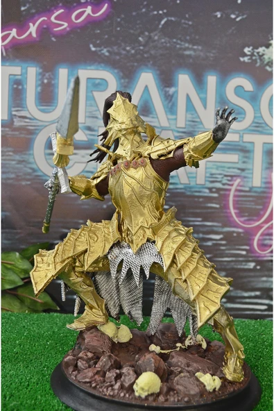 TuransoyCraft Dragon Slayer Ornstein Dark Souls Boyalı Figür 20 CM BOY (BÜYÜK BOY) ürün görseli 1