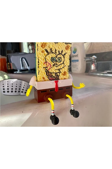 TuransoyCraft Sünger Bob Sünger Tutucu ürün görseli 1