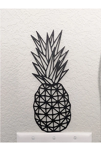 TuransoyCraft Ananas Duvar Dekoru 22 Cm - Resim 2
