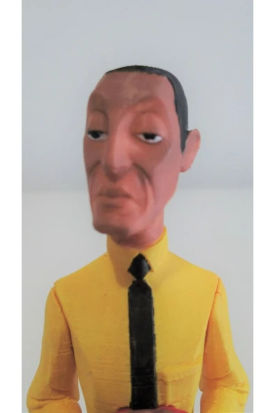 Plasteel Gus / Gustavo Fring / Breaking Bad / Figür - Resim 7