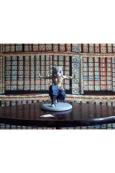 TuransoyCraft Demon Slayer Kimetsu No Yaiba Anime Figür 15 Cm Inosuke Hashibira ürün görseli 1