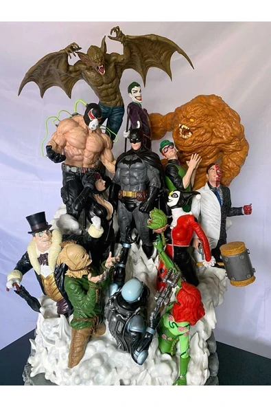 TuransoyCraft Batman Kara Şövalye Yükseliyor All Enemies 50 Cm (GİGA BOY) ürün görseli 1