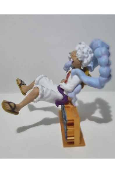 Plasteel Monkey D. Luffy / Nika/ Gear 5/one Piece/figür - Resim 3