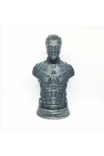 TuransoyCraft Captain America Büst 10cm Infinity Wars - Resim 5