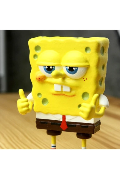 TuransoyCraft Spongebob Squarepants ( Süngerbob Karepantolon ) Boyalı Figür 15 Cm ürün görseli 1