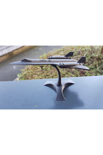 TuransoyCraft Locheed Martin Blackbird Sr71 Model Uçak - Resim 3