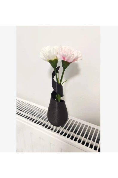 TuransoyCraft Ombre Dekoratif Modern Vazo - Resim 2