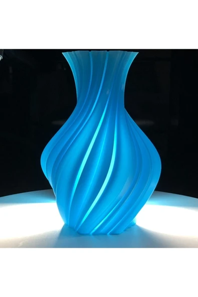 TuransoyCraft Alaçatı Dekoratif Modern Vazo 18 Cm ürün görseli 1