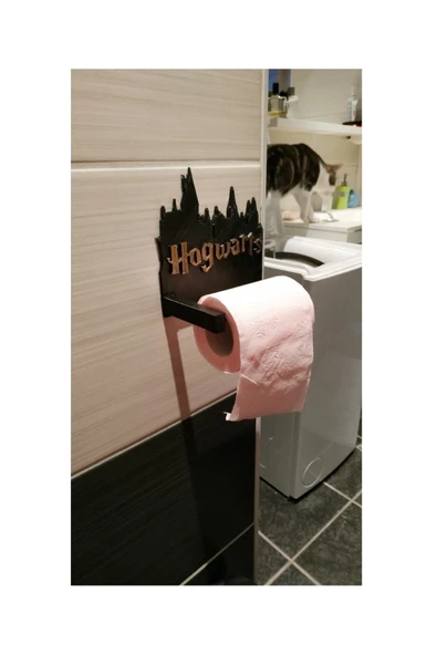 TuransoyCraft Hogwarts Tuvalet Kağıtlığı Harry Potter ürün görseli 1