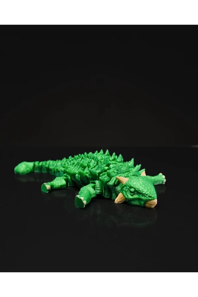 TuransoyCraft Jurassic Park Yaşlı Dinozor Oyuncak Jurassic World Ankylosaurus Dinazor Hareketli Oyuncak 22CM ürün görseli 1