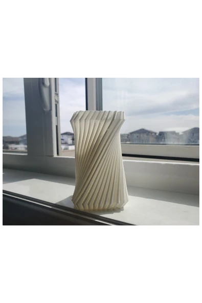 TuransoyCraft Skyscraper Dekoratif Modern Vazo ürün görseli 1