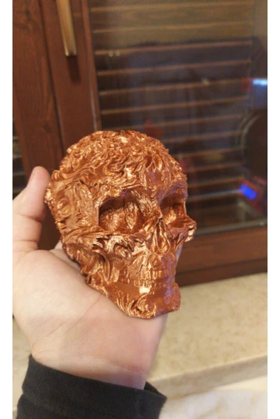 TuransoyCraft Işlemeli Kuru Kafa Biblo ürün görseli 1