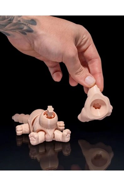 TuransoyCraft Sphynx Hareketli Kedi Figürü - Resim 8