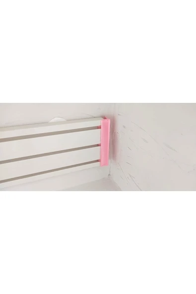TuransoyCraft Yeni Nesil Korniş Kilidi Stoperi Perde Sonu Stop (4 Adet Oda Korniş Için Set) ürün görseli 1