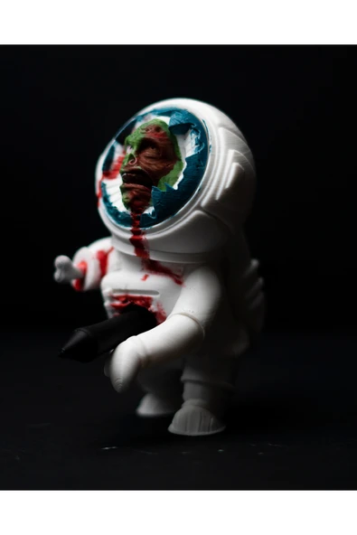TuransoyCraft Cadılar Bayramı Zombi Astronot Oyuncak Masaüstü Dekoratif Obje ürün görseli 1