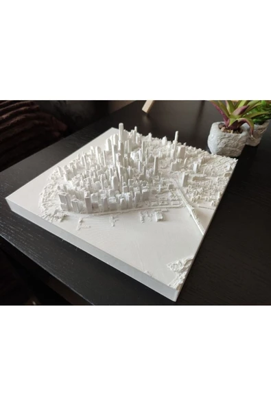 TuransoyCraft Manhattan Şehir Merkezi Silüeti ürün görseli 1