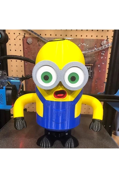 TuransoyCraft Minion Bob Oyuncak Biblo 15 cm büyük Boy ürün görseli 1