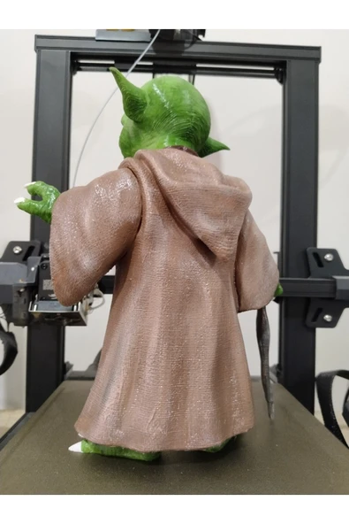 TuransoyCraft Master Yoda Star Wars Boyalı Figür 25 cm (dev Boy) - Resim 6
