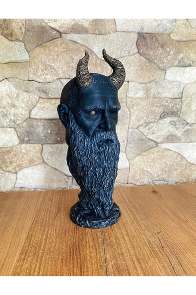 TuransoyCraft Gof Of War Yaşlı Kratos Büst God of War Kratos Obje Büyük Boy 40CM ürün görseli 1
