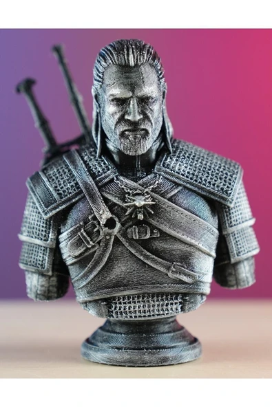 YaspeCraft The Witcher - Geralt Of Rivia Figür / Büst 10 Cm ürün görseli 1