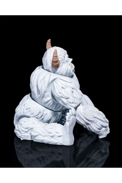 TuransoyCraft Hareketli Sevimli Arkadaş Yeti Oyuncak 20 CM (DEV BOY) - Resim 5
