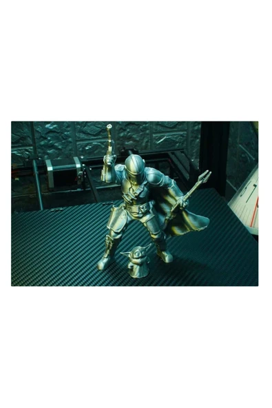 TuransoyCraft The Mandalorian 18cm Figür - Resim 8