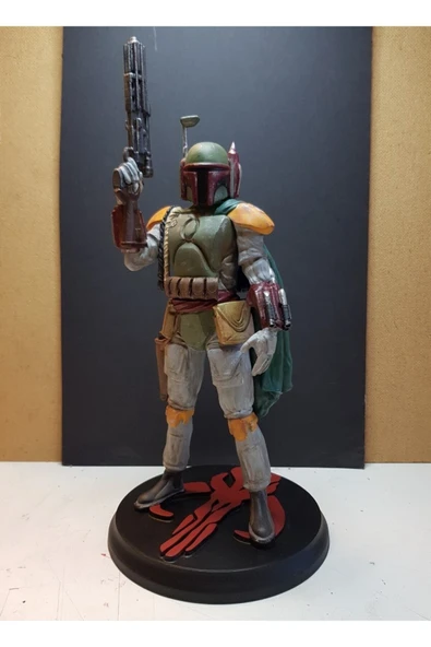 TuransoyCraft Boba Fett Star Wars Boyalı Figür 25 Cm (büyük Boy) ürün görseli 1