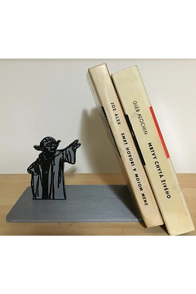 TuransoyCraft Master Yoda Dekoratif Kitap Tutucu ürün görseli 1