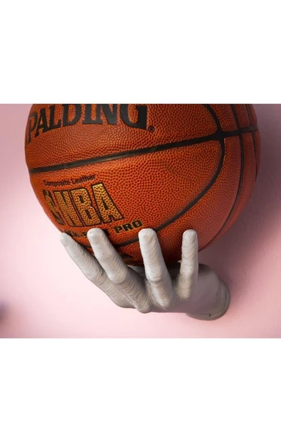 TuransoyCraft Basketbol Topu Duvar Standı Top Tutucu ürün görseli 1