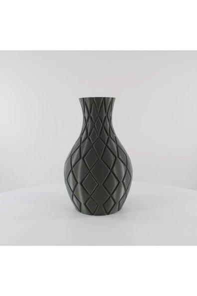 TuransoyCraft Diamond Dekoratif Modern Vazo 18 Cm ürün görseli 1