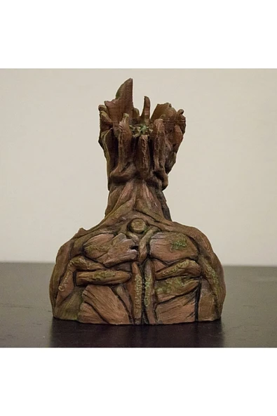 TuransoyCraft Groot Galaxy Guardians Boyalı Büst 12 cm - Resim 6