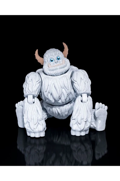 TuransoyCraft Hareketli Sevimli Arkadaş Yeti Oyuncak 20 CM (DEV BOY) - Resim 2