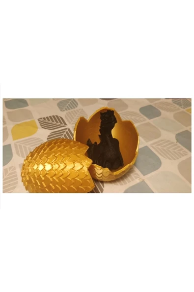 TuransoyCraft Ejderha Yumurtası Ve Ejderha Yavrusu Game Of Thrones ürün görseli 1